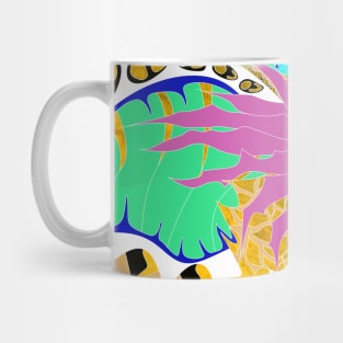 the octopus dragon under the deep sea ecopop kaiju Mug